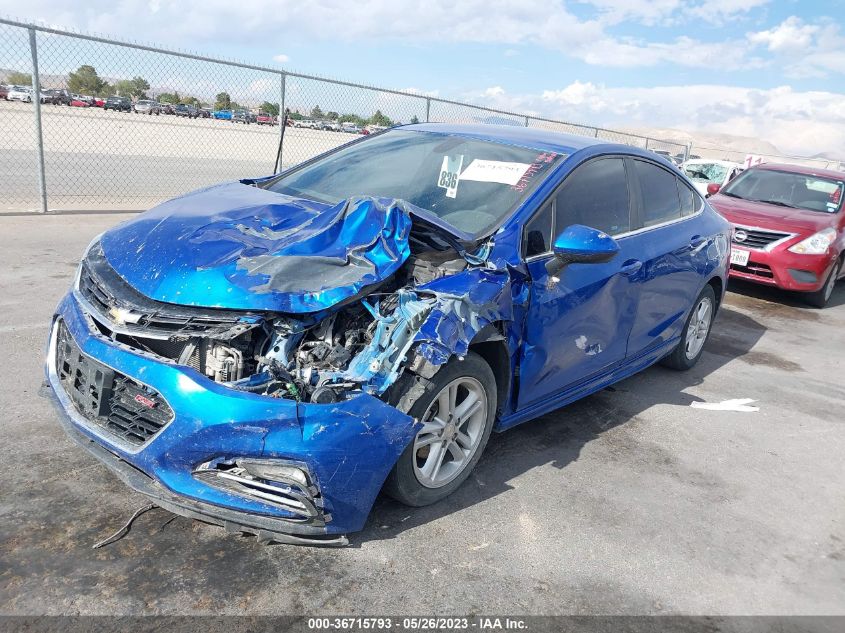 2017 CHEVROLET CRUZE LT - 1G1BE5SM0H7143209