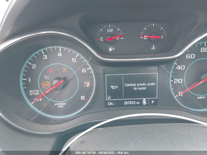 2017 CHEVROLET CRUZE LT - 1G1BE5SM0H7143209