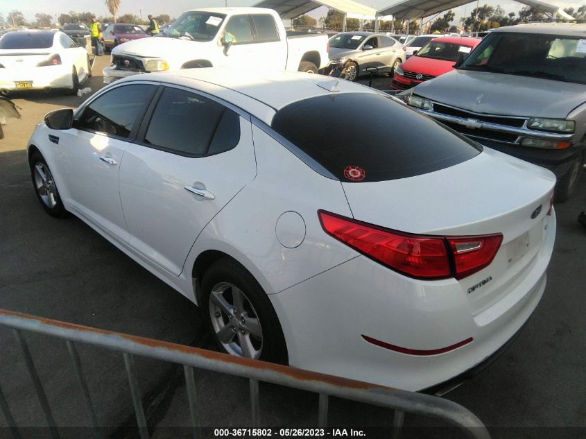 2014 KIA OPTIMA LX - 5XXGM4A75EG303786