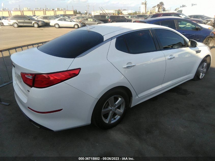 2014 KIA OPTIMA LX - 5XXGM4A75EG303786