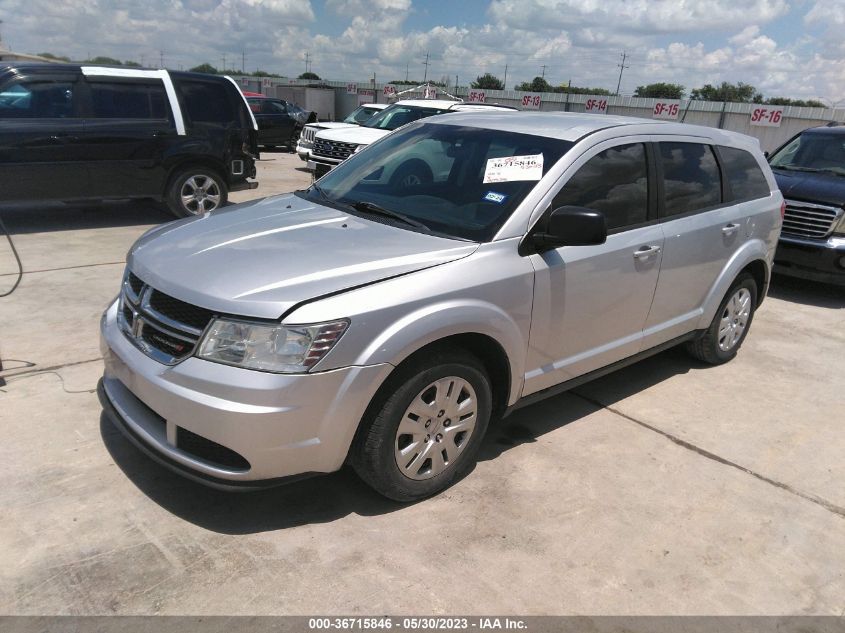 2014 DODGE JOURNEY AMERICAN VALUE PKG - 3C4PDCAB7ET197439