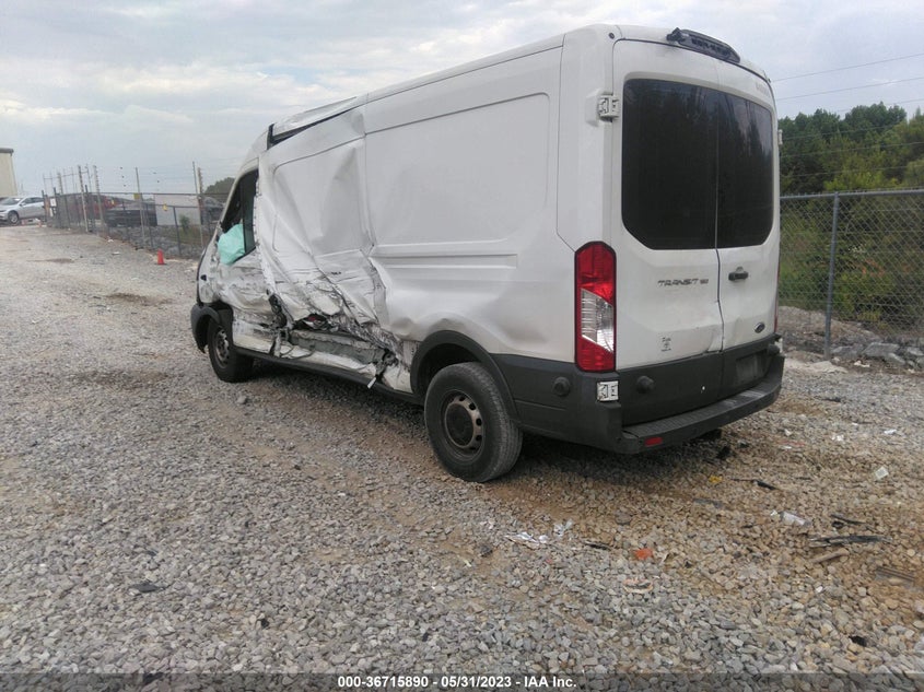 VIN 1FTYE2CM2JKA10887 2018 FORD TRANSIT VAN
