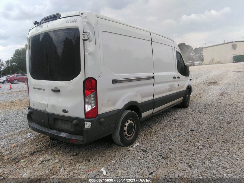 VIN 1FTYE2CM2JKA10887 2018 FORD TRANSIT VAN