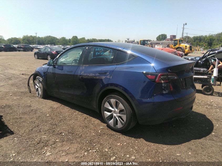 2023 TESLA MODEL Y LONG RANGE - 7SAYGDEE5PA068204