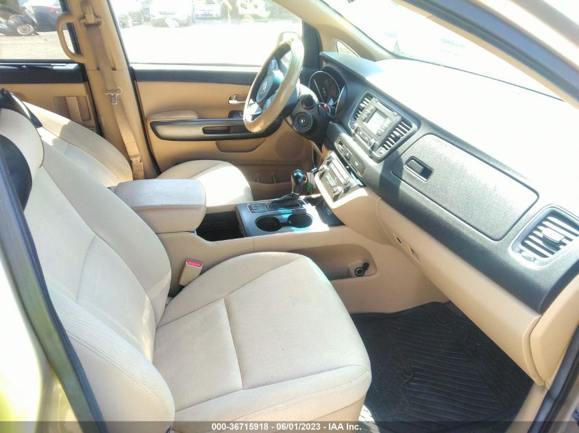 2015 KIA SEDONA LX - KNDMB5C19F6021061