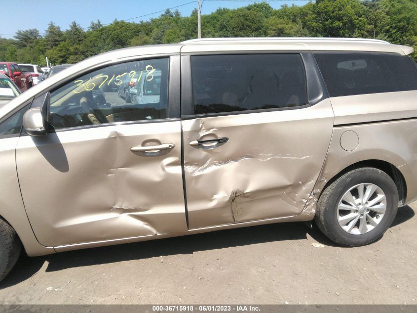 2015 KIA SEDONA LX - KNDMB5C19F6021061
