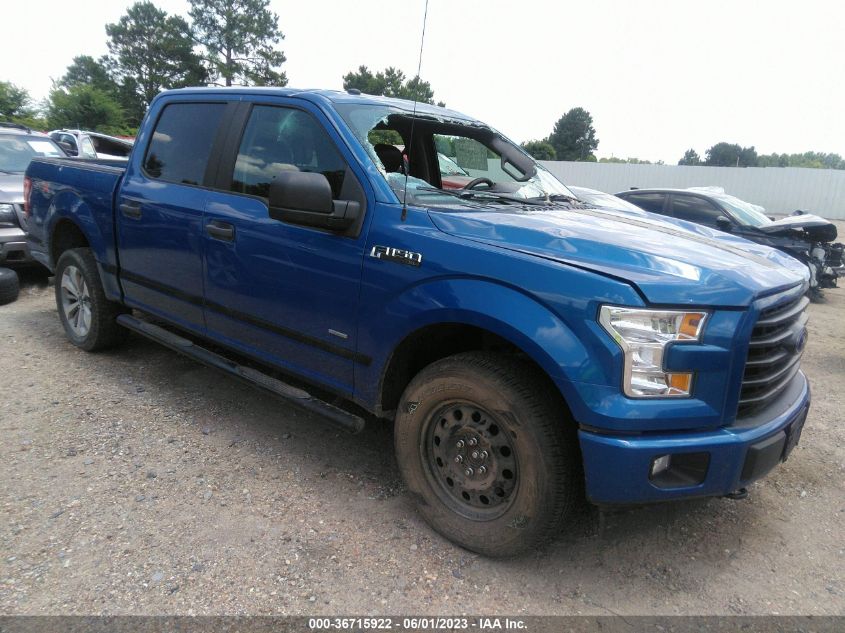 2017 FORD F-150 XL/XLT/LARIAT - 1FTEW1EP1HKD79252