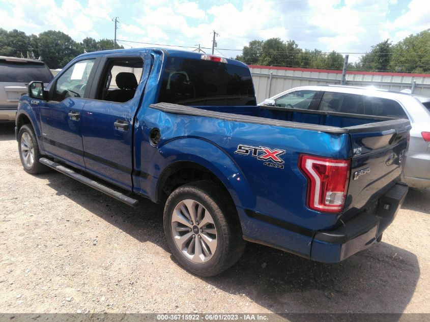 2017 FORD F-150 XL/XLT/LARIAT - 1FTEW1EP1HKD79252