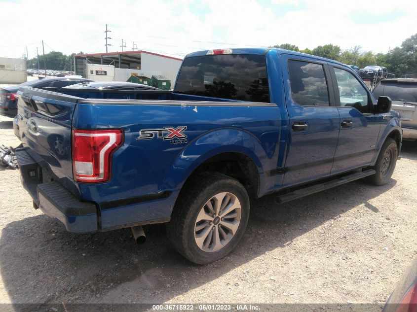 2017 FORD F-150 XL/XLT/LARIAT - 1FTEW1EP1HKD79252