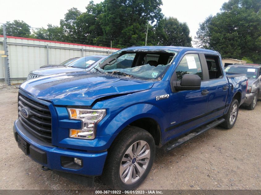 2017 FORD F-150 XL/XLT/LARIAT - 1FTEW1EP1HKD79252