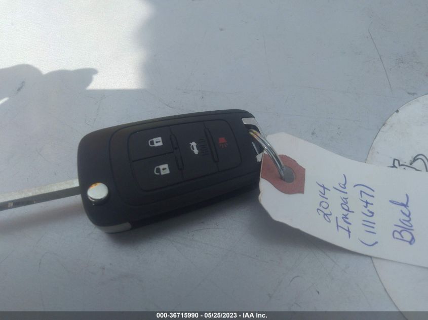 2014 CHEVROLET IMPALA LT - 1G1125S36EU111647