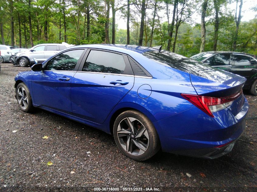 2021 HYUNDAI ELANTRA SEL - KMHLN4AG5MU139925