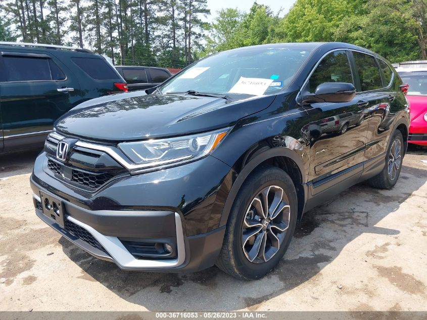 2021 HONDA CR-V EX - 2HKRW1H59MH406363