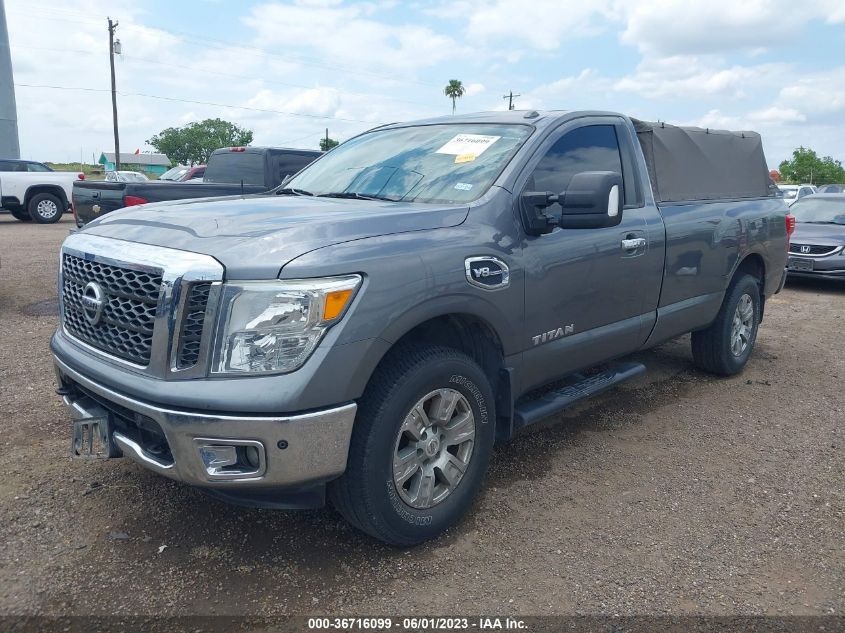 2017 NISSAN TITAN SV - 1N6AA1R87HN522829