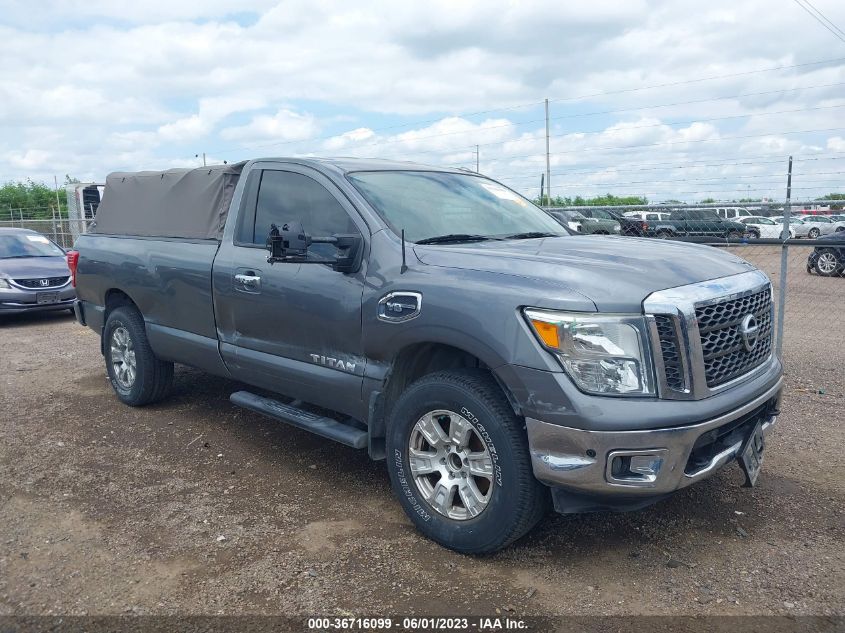 2017 NISSAN TITAN SV - 1N6AA1R87HN522829
