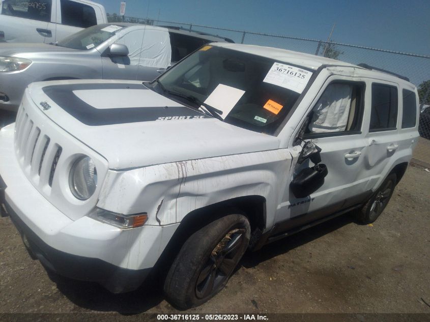2016 JEEP PATRIOT SPORT SE - 1C4NJPBA2GD666927