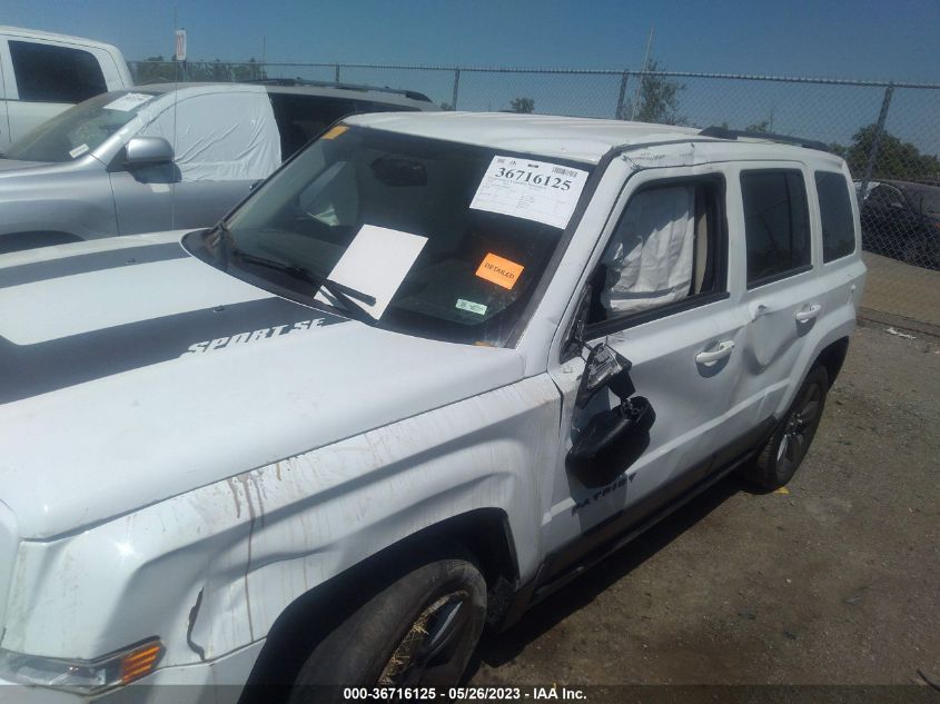 2016 JEEP PATRIOT SPORT SE - 1C4NJPBA2GD666927