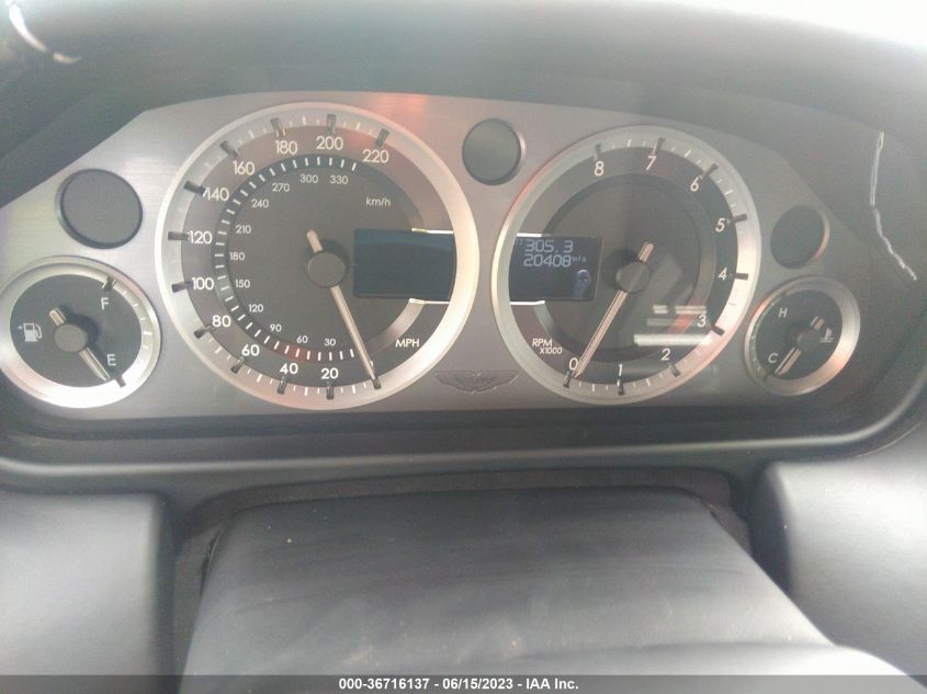 2013 ASTON MARTIN V8 VANTAGE SCFEKBAK3DGC17281
