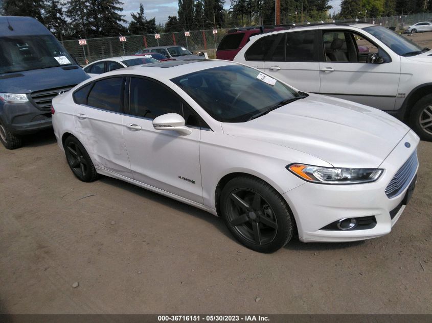 2013 FORD FUSION SE HYBRID - 3FA6P0LU6DR227743