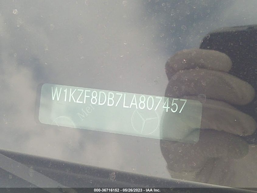 2020 MERCEDES-BENZ E-CLASS E 350 - W1KZF8DB7LA807457