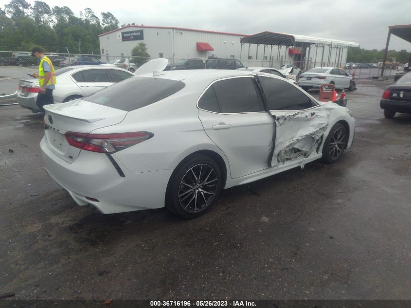 2022 TOYOTA CAMRY SE - 4T1G11AK8NU069502