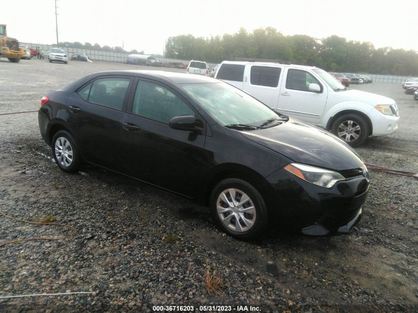 2016 TOYOTA COROLLA LE - 2T1BURHE4GC491643