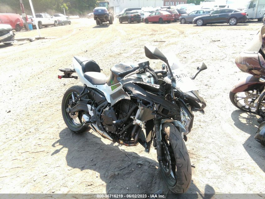 2022 KAWASAKI EX650 N - ML5EXEN1XNDA74457