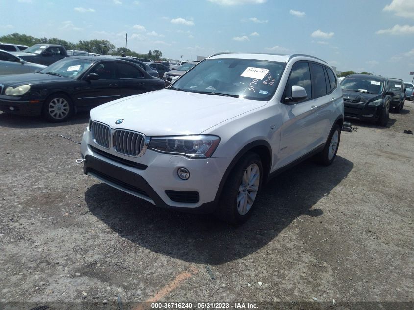 2015 BMW X3 SDRIVE28I - 5UXWZ7C55F0M83170