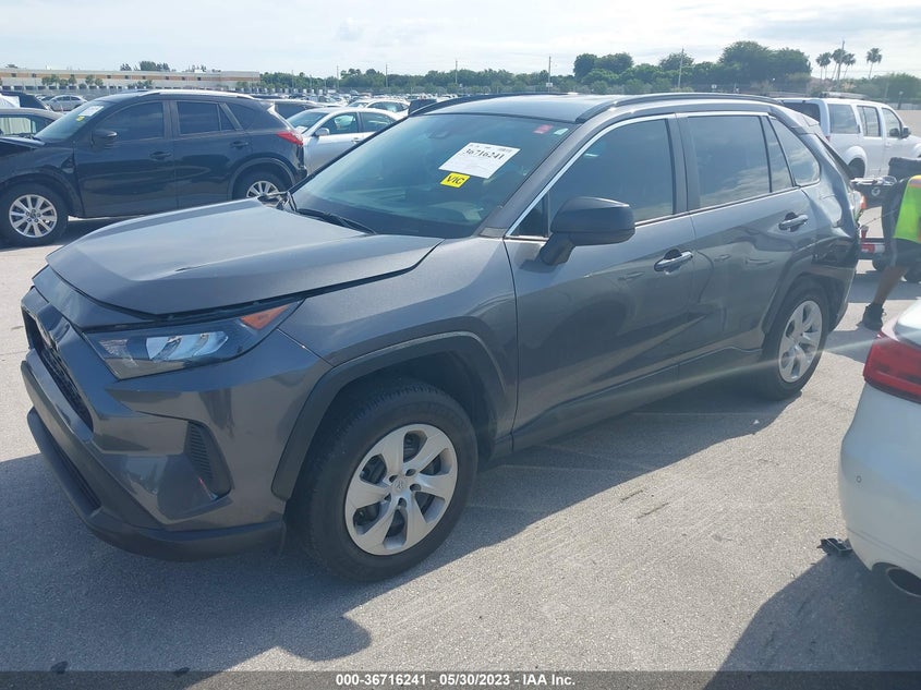 VIN 2T3H1RFV7MC172732 2021 TOYOTA RAV4 LE