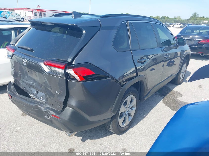 VIN 2T3H1RFV7MC172732 2021 TOYOTA RAV4 LE