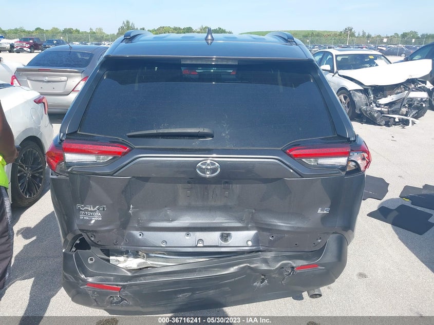 VIN 2T3H1RFV7MC172732 2021 TOYOTA RAV4 LE