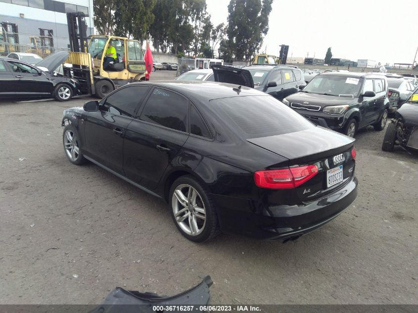 2016 AUDI A4 PREMIUM - WAUBFAFL8GN012356