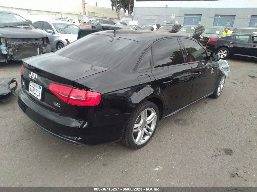 2016 AUDI A4 PREMIUM - WAUBFAFL8GN012356