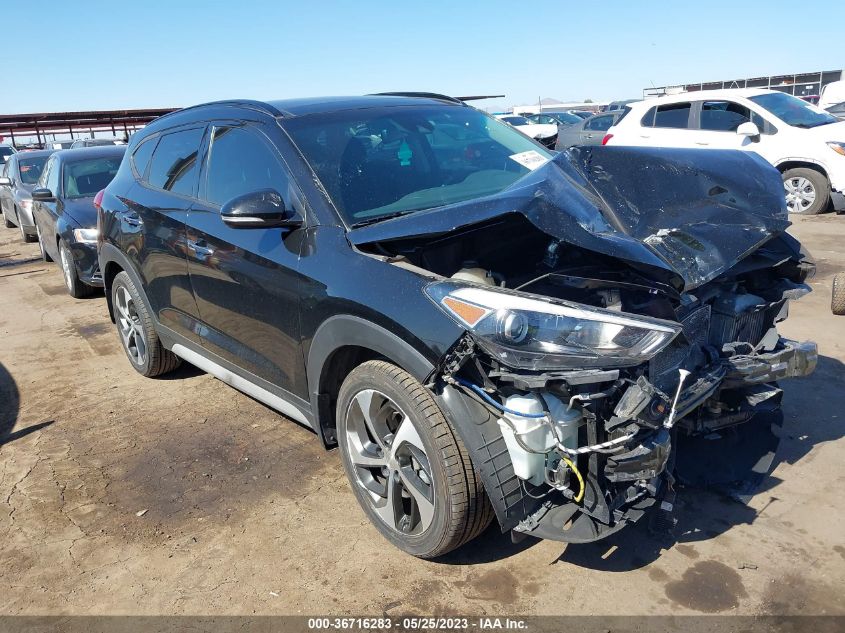 2018 HYUNDAI TUCSON LIMITED - KM8J33A21JU721155