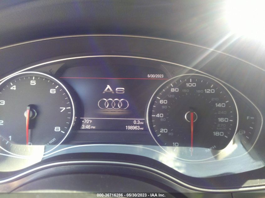 2013 AUDI A6 3.0T PRESTIGE - WAUHGAFC1DN082669