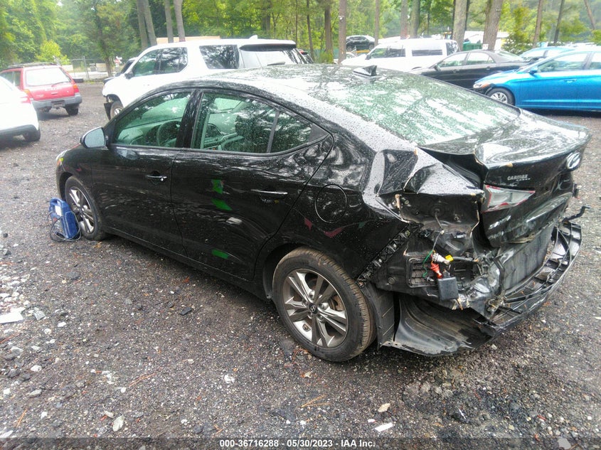 VIN 5NPD84LF1JH220480 2018 HYUNDAI ELANTRA SEL