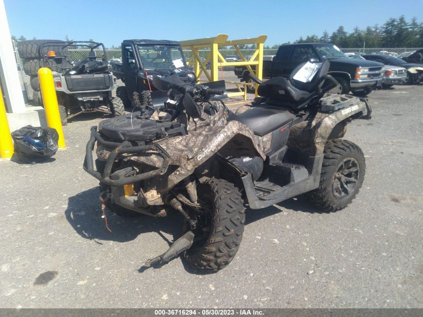 2017 CAN-AM OUTLANDER MAX 650 XT 3JBLPAJ26HJ002072