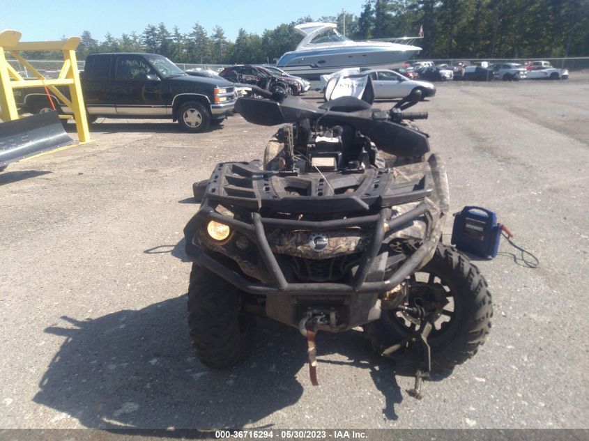 2017 CAN-AM OUTLANDER MAX 650 XT 3JBLPAJ26HJ002072