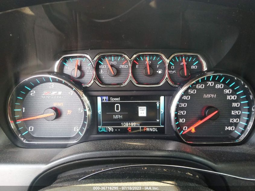 2017 CHEVROLET SILVERADO 1500 LTZ - 3GCUKSEJ4HG142495