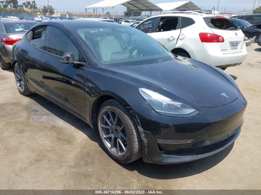 2021 TESLA MODEL 3 STANDARD RANGE PLUS - 5YJ3E1EA0MF875141