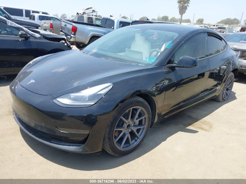 2021 TESLA MODEL 3 STANDARD RANGE PLUS - 5YJ3E1EA0MF875141