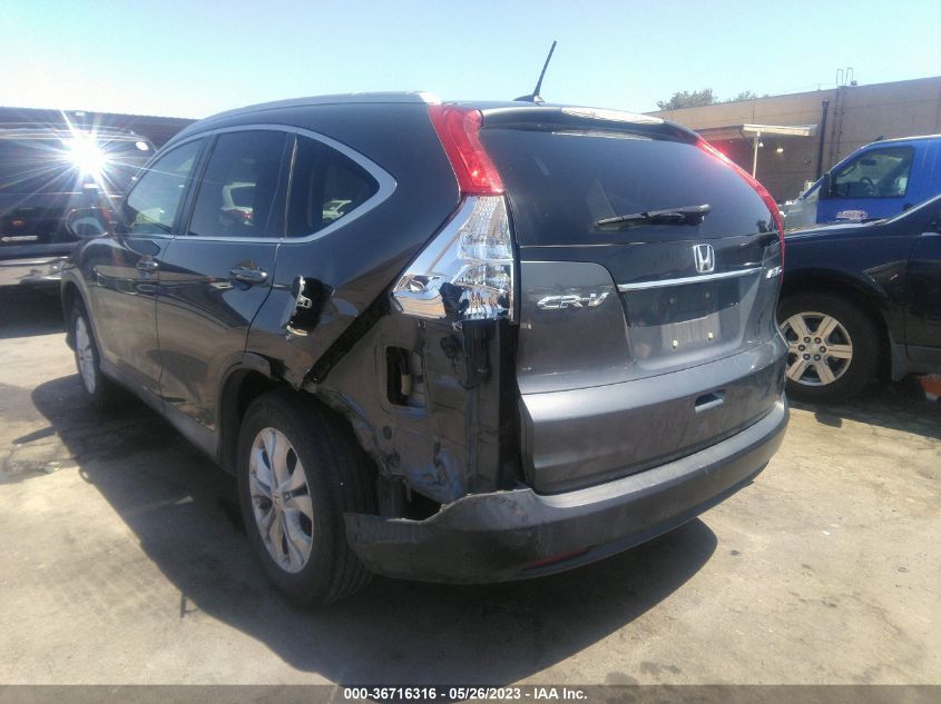 2013 HONDA CR-V EX-L - 2HKRM4H71DH642305