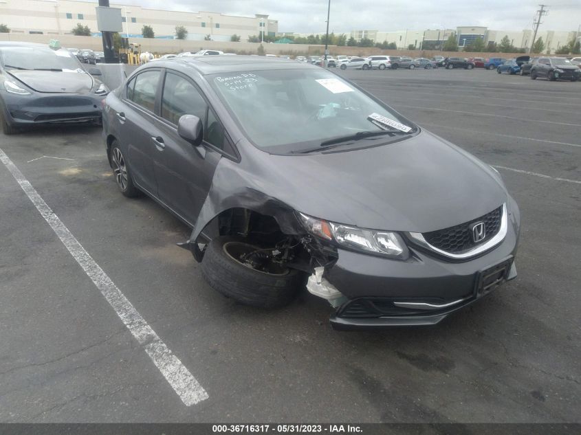 2013 HONDA CIVIC SDN EX - 19XFB2F85DE211351