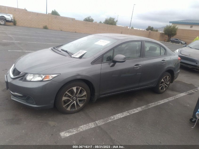 2013 HONDA CIVIC SDN EX - 19XFB2F85DE211351
