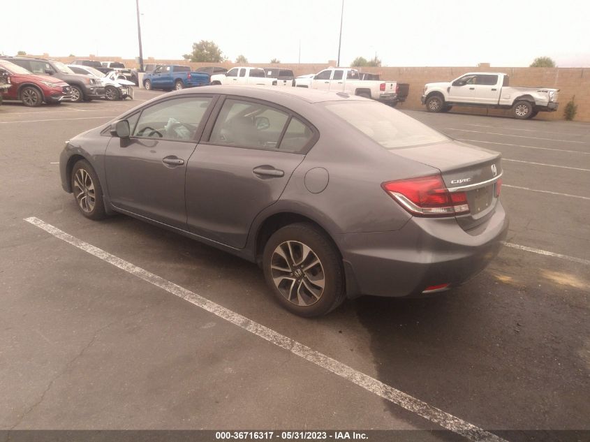 2013 HONDA CIVIC SDN EX - 19XFB2F85DE211351