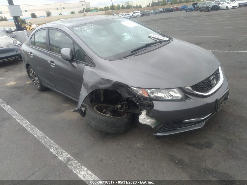 2013 HONDA CIVIC SDN EX - 19XFB2F85DE211351