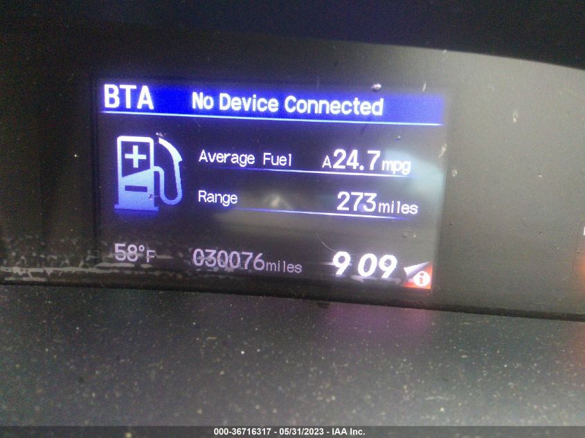 2013 HONDA CIVIC SDN EX - 19XFB2F85DE211351