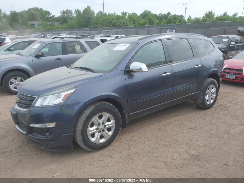 2014 CHEVROLET TRAVERSE LS - 1GNKVFED7EJ249283
