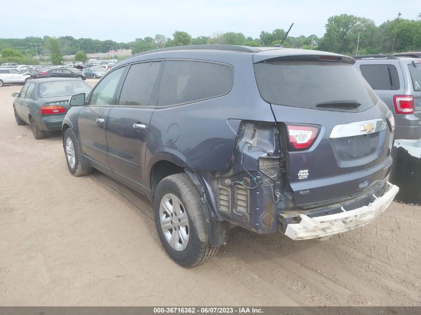 2014 CHEVROLET TRAVERSE LS - 1GNKVFED7EJ249283