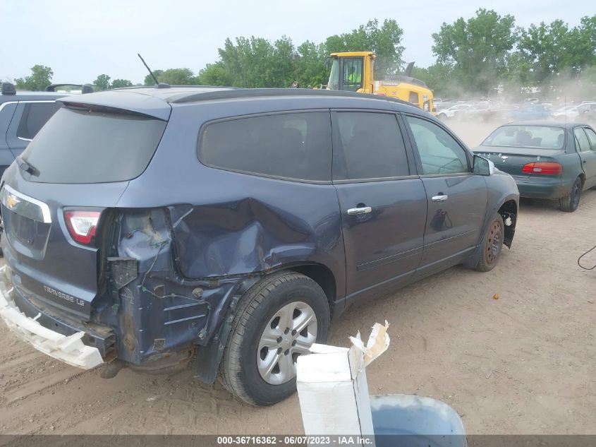 2014 CHEVROLET TRAVERSE LS - 1GNKVFED7EJ249283